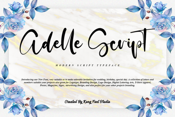 Adelle Script: A Modern Touch for Creative Projects