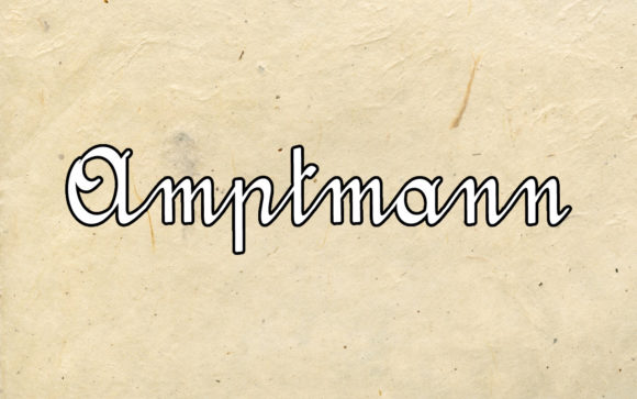 Amptmann Script: A Modern Typeface for Dynamic Design