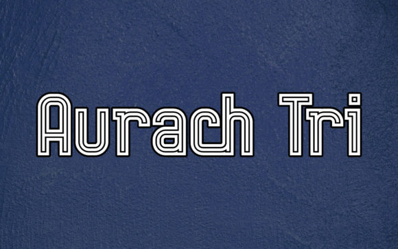 Aurach Tri: Retro Charm for Modern Design