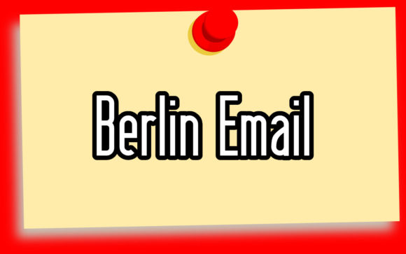 Berlin Email: A Creative Retro Font for Modern Design