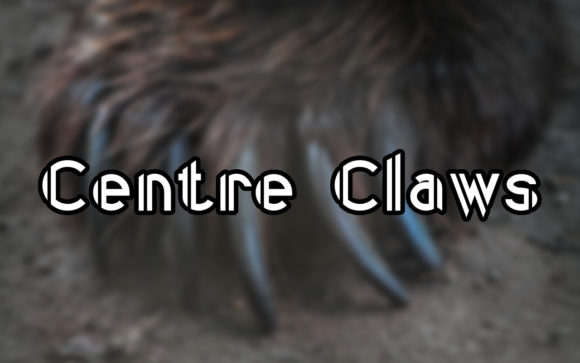 Centre Claws: A Display Font for Modern Design