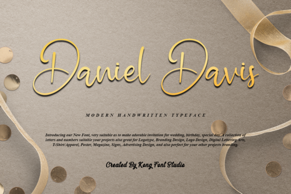 Daniel Davis: A Playful Script for Modern Design