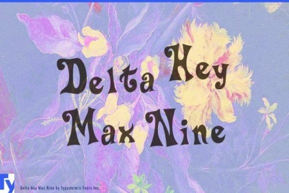 Delta Hey Max Nine: A Playful Retro Font for Creative Design