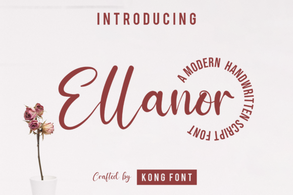Discover Ellanor: A Modern Script Font for Designers