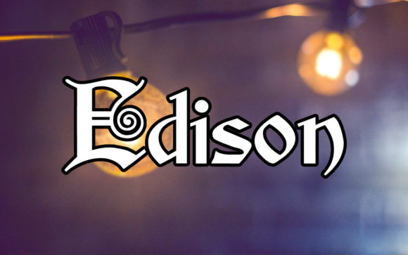 Edison: A Stunning Blackletter Font for Modern Design