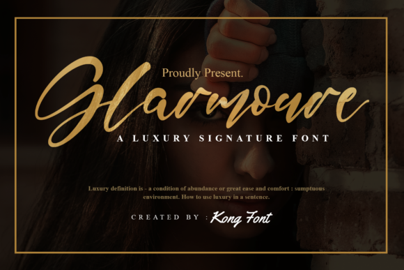 Glarmoure: Elevate Designs with Playful Script Typography
