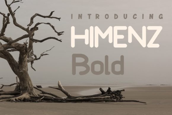 Himenz: A Modern Display Font for Creative Designers