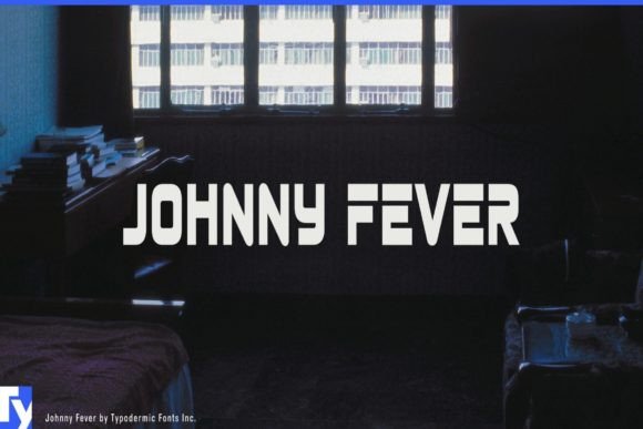 Johnny Fever: A Retro Font for Modern Design