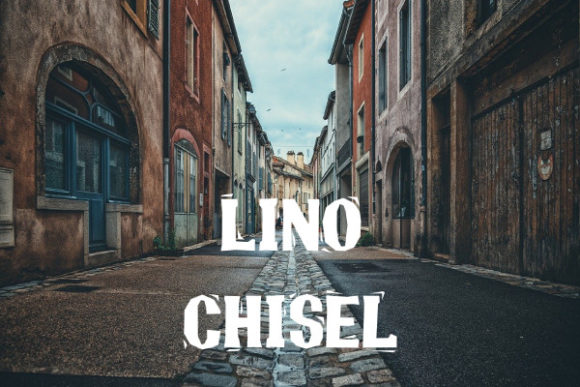 Lino Chisel: A Display Font for Modern Branding