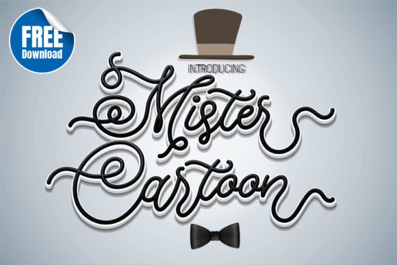 Mister Cartoon: The Timeless Handwritten Font for Modern Design