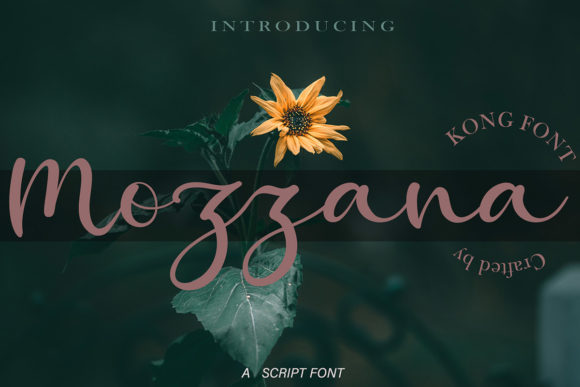 Mozzana: A Playful Handwritten Font for Modern Design