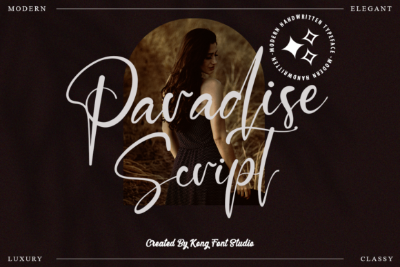 Paradise Script: A Modern Handwritten Font for Creative Design