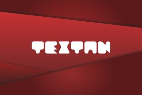 Textan: Modern Display Font for Playful Design