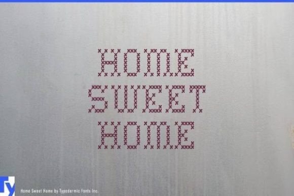 The Charming Appeal of Home Sweet Home Typography