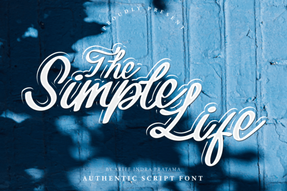 The Simple Life: An Authentic Script Font for Modern Design