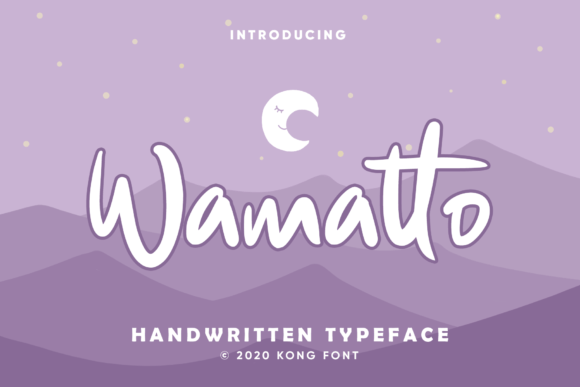 Wamatto: A Playful Handwritten Font for Modern Designers